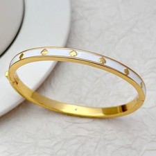 Kate Spade White and Gold