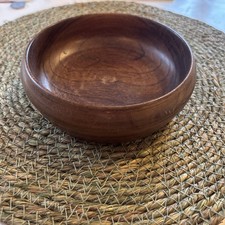 Teak Wood Wooden trinket Bowl