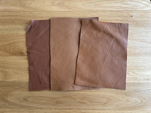 Pack tan leather - of, 3