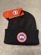 Canada Goose Black Beanie Hat