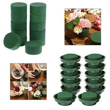 12x Round Floral Foam Blocks