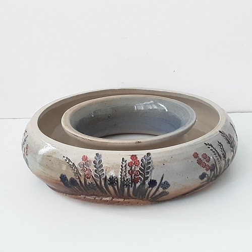 Studio pottery posy - studio, ring