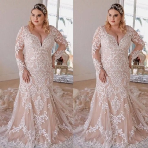 Champagne plus size - plus, wedding