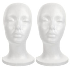 2 Pcs Wig Display Head