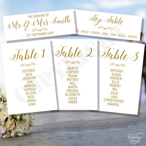 Personalised wedding party - personalised,
