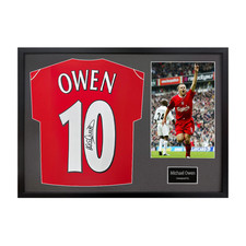 Michael Owen Signed Liverpool