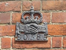 Photo 6x4 Fire mark of the