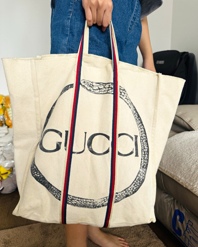 Gucci beige canvas - gucci,