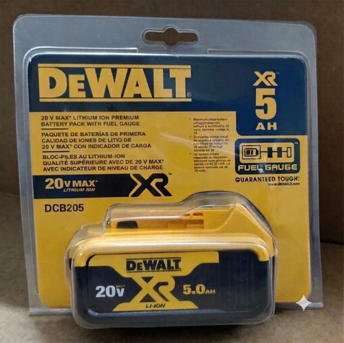 Dewalt 5ah battery pack dcb205 - 5ah,