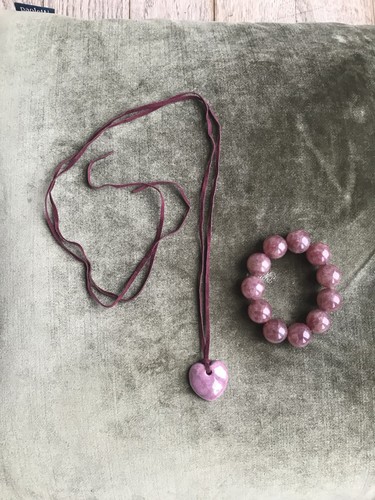 Lola rose heart necklace and - lola,