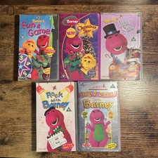 Barney The Dinosaur VHS Video Bundle - 5 Tapes