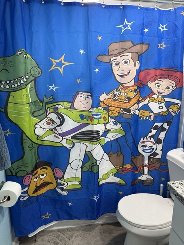 Blue toy story theme - blue,