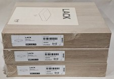 THREE (3) IKEA LACK Floating