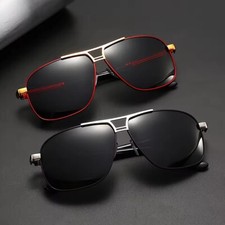 Polarized Photochromic Sunglasses Mens UV400 Driving Transition Lens Glasses UK