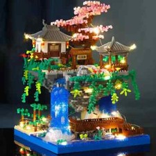 Peach Blossom Pool Tree 3320PCS Chinese Architecture DIY Building Kit