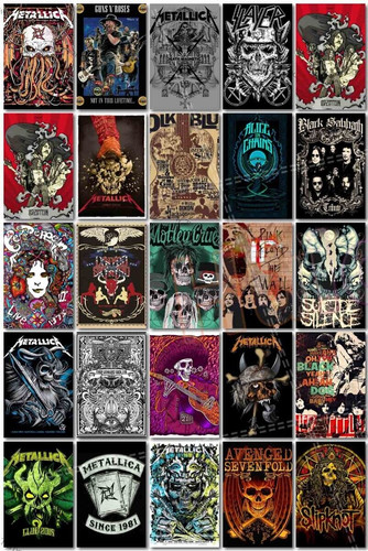 Music metal signs rock - signs,