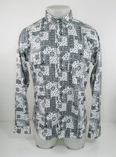 SAIL RACING - Slim Fit Paisley Baroque Floral Mens L/40 Shirt