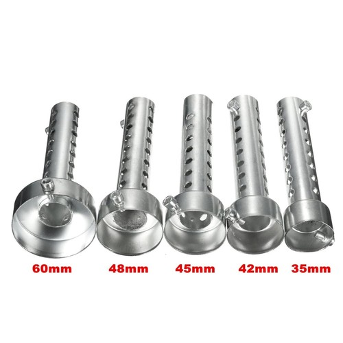 Long motorcycle exhaust can - long,