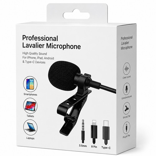 Wired pro lavalier - wired,