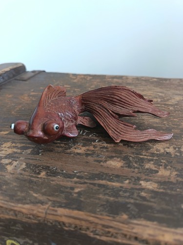 Vintage hand carved wooden - hand,
