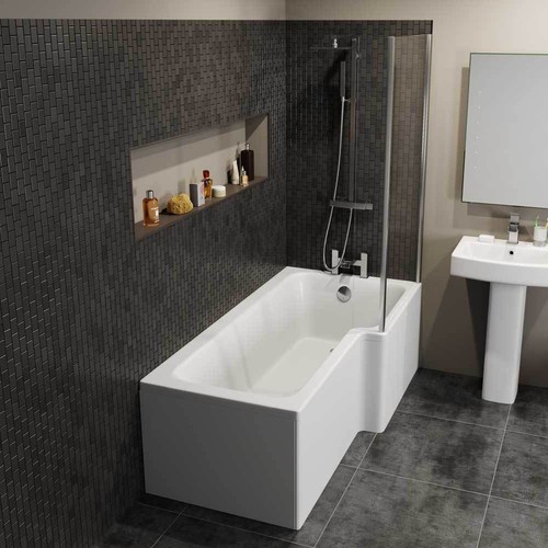 Modern 1500mm shaped - modern, right