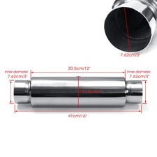 3'' Inlet Outl Exhaust