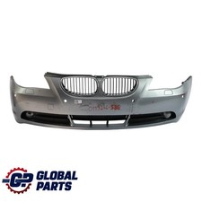 BMW E60 E61 Front Bumper Trim Panel Silbergrau Grey Metallic - A08
