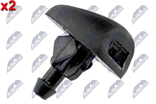 Windshield washer fluid jet - 2x,
