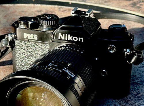 Nikon fm2n black body 35mm - nikon,