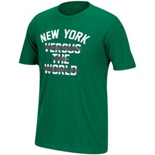 Adidas Men's "New York VS.. Nobody" Graphic Kelly Green T-Shirt CB2969