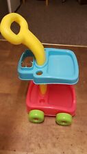 baby kid child toy shopping trolley push 4 wheels first steps