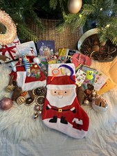Filled Christmas stocking