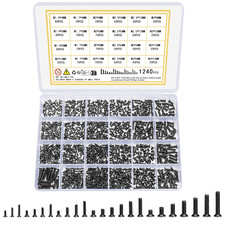 1240pcs Small Screws for