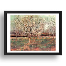 Orchard in Blossom Plum Trees by Vincent Van Gogh, A2 (24x16") Poster