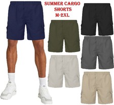 Mens Cargo Shorts Summer