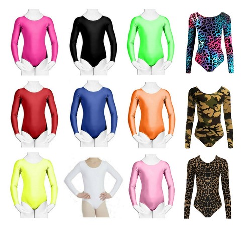 Girls long sleeve - long, leotard