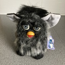 1998 Furby grey and black 90's