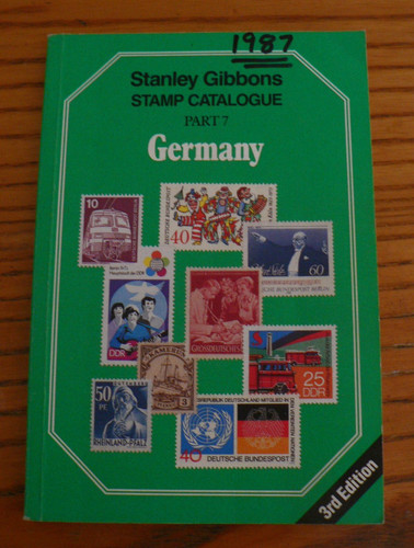 Stanley gibbons germany 1987 - gibbons,