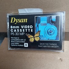 10 X SEALED BOXED 8mm Camcorder dysan Video 8 Video8 Tapes