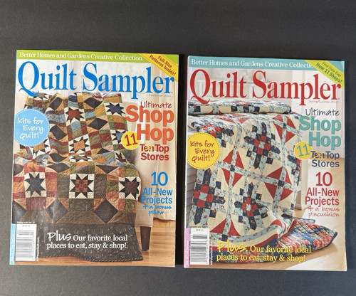 Quilt sampler magazines better - sampler,
