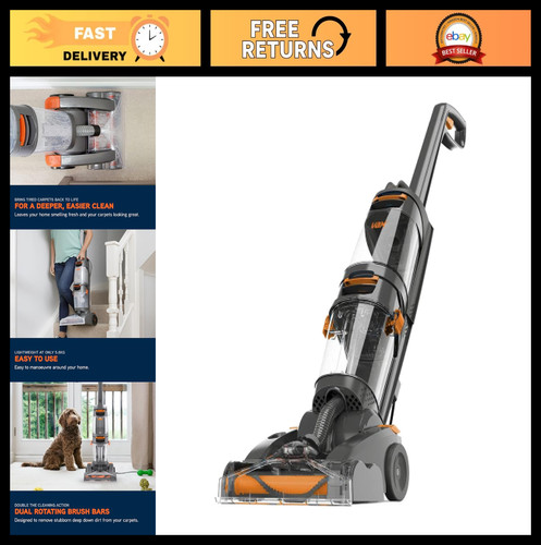 Powerful dual action - powerful, carpet