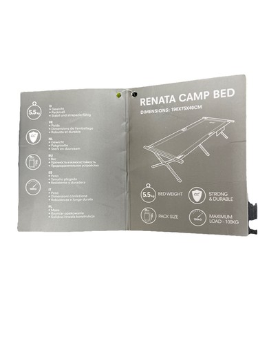 Regatta camping bed - camping,