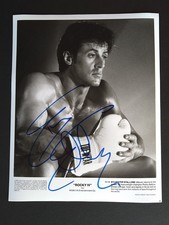 Sylvester Stallone Signed