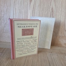 Introductions To Shakespeare 1977 Folio Society 1st Printing in Slipcase
