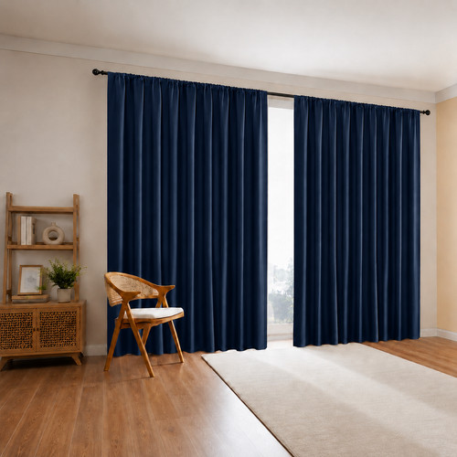 Pair pencil pleat - pair, top