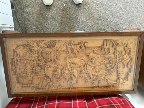 Chinese hand carved coffee - chinese,