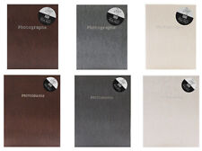 6"x4" Photo Album 100/200 Pockets Slip-in Snake Skin Print Design Assorted