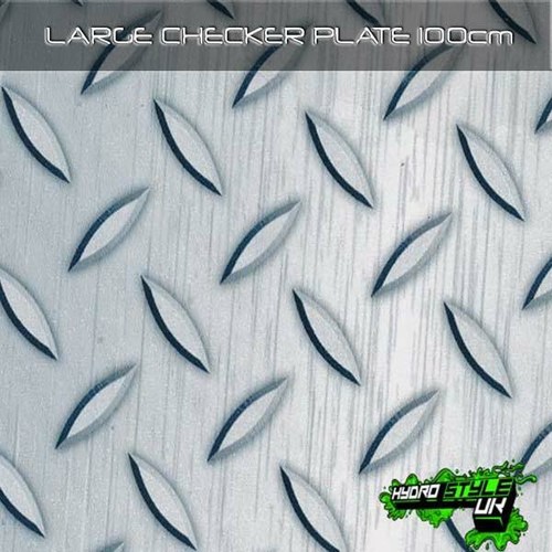 Rolled large checker plate - rolled,
