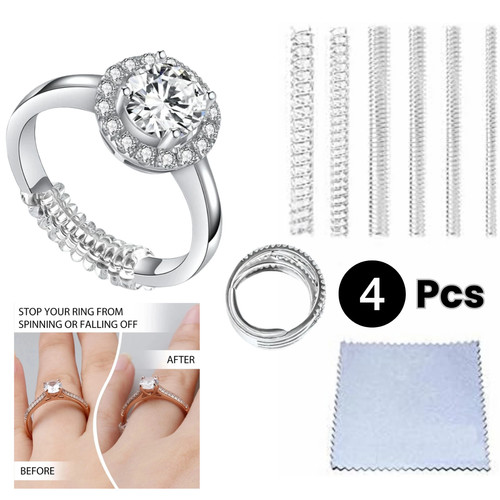 Ring sizer adjuster for loose - adjuster,