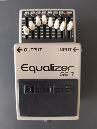 Boss graphic equalizer - boss,